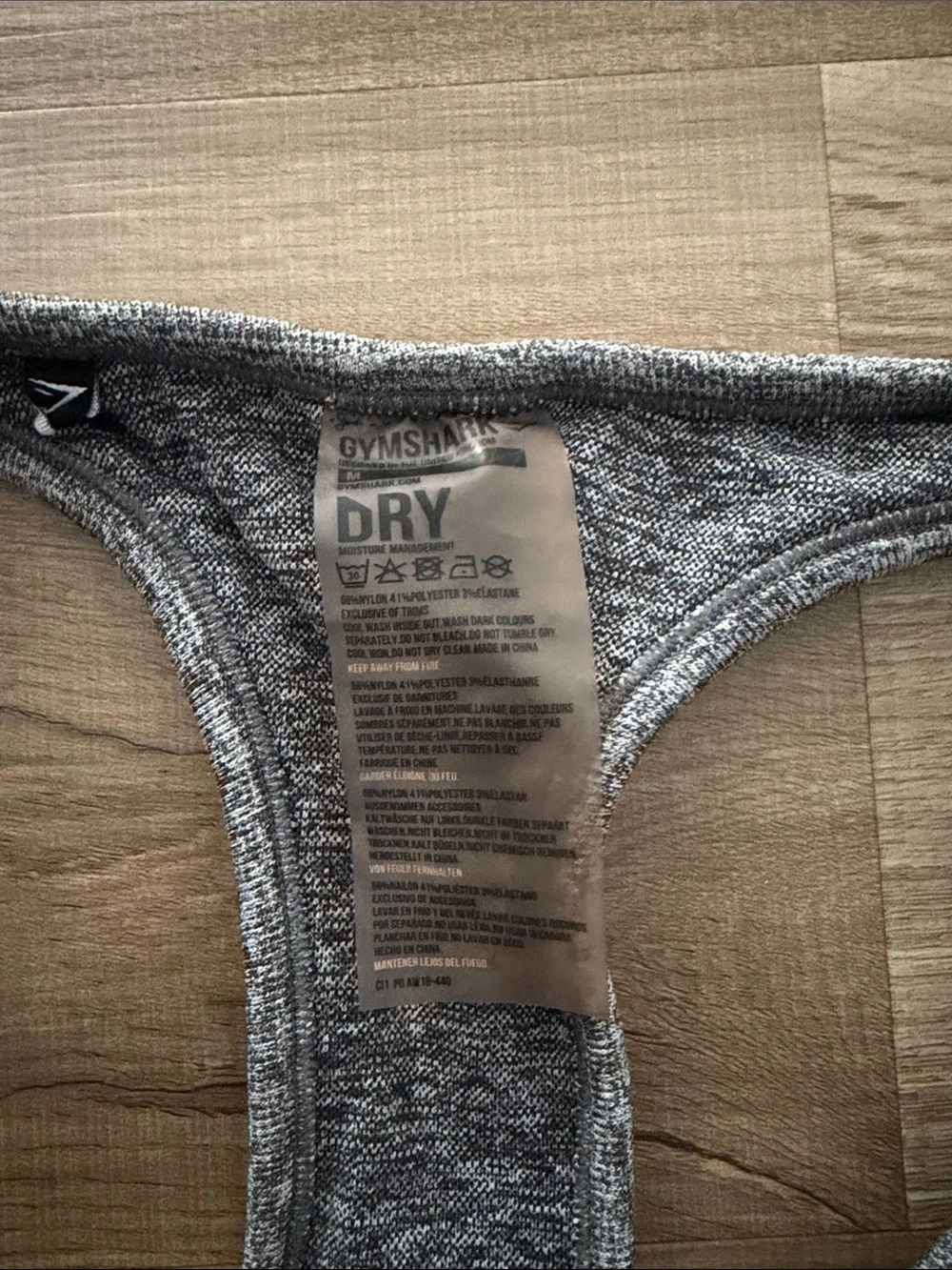 Gymshark Grey and Turquoise Set - Sports Bra Bike Shorts Leggings